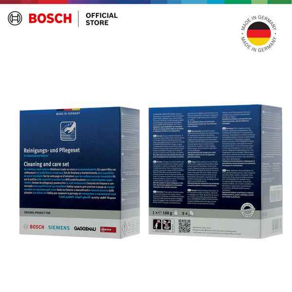 Bộ sản phẩm vệ sinh và bảo dưỡng bề mặt inox