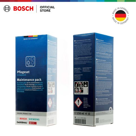 Bộ sản phẩm vệ sinh và bảo dưỡng bề mặt bếp từ