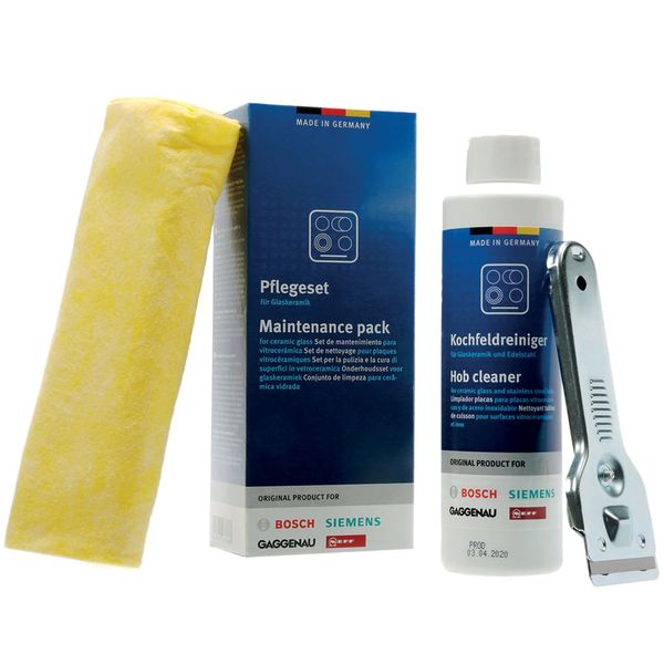 Bộ sản phẩm vệ sinh và bảo dưỡng bề mặt bếp từ