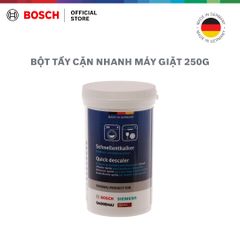 Bột tẩy cặn nhanh máy giặt và máy rửa chén