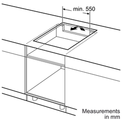 Bếp từ Bosch 3 vùng nấu PUC64RAA5E - Series 2 (60cm, khung viền ngoài)