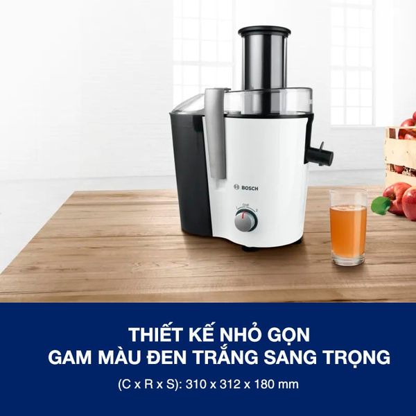 Máy ép trái cây Bosch Vita Juice 700W MES25A0 màu trắng