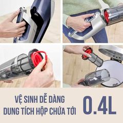 Máy hút bụi không dây Bosch BCH3K2851 - Series 4 (xanh xám)