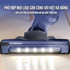 Máy hút bụi không dây Bosch BCH3K2851 - Series 4 (xanh xám)