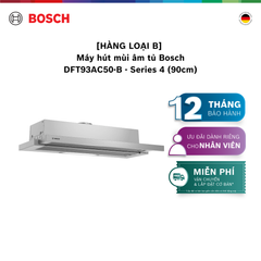 [HÀNG LOẠI B] [NHẬP MÃ HANGB5TR] Máy hút mùi âm tủ Bosch DFT93AC50-B - Series 4 (90cm)