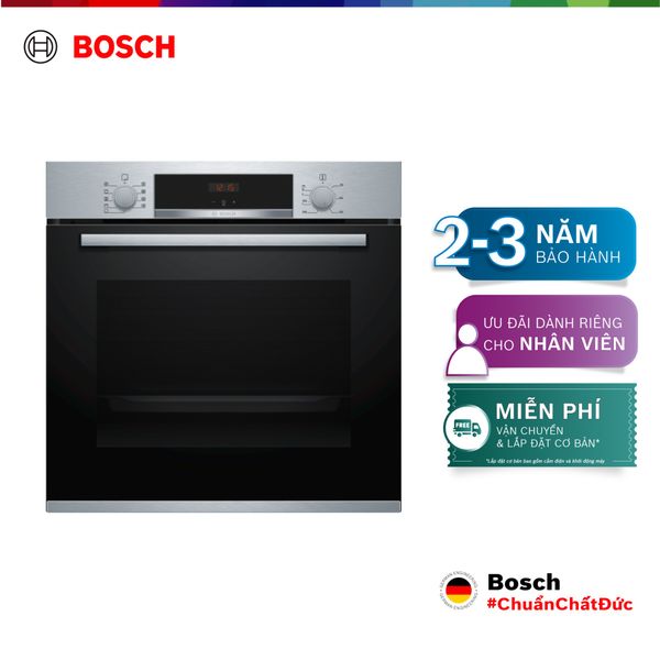 Lò nướng âm tủ 71L HBS534BS0B - Series 4