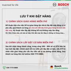 Máy rửa chén độc lập 14 bộ Bosch SMS4EMI06E - Series 4