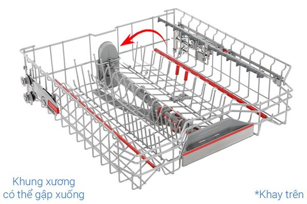 Máy rửa chén độc lập 13 bộ Bosch SMS6ECI04E - Series 6 (60cm)