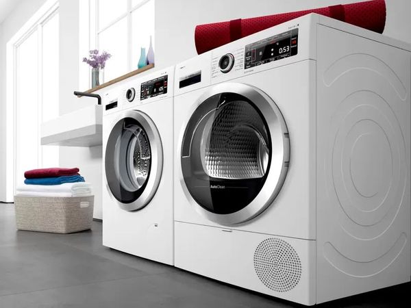 [PRE-ORDER] Máy sấy bơm nhiệt Bosch WTR85V00SG 8kg - Series 4