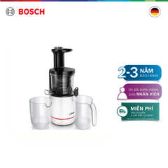 Máy ép chậm Bosch MESM500W 150W 2 bộ lọc (trắng)