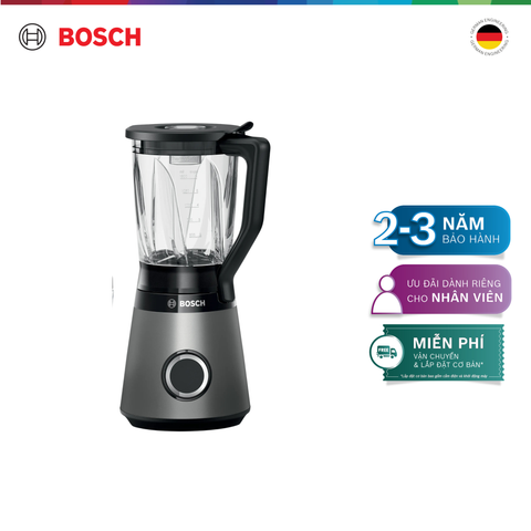 Máy xay sinh tố Bosch VitaPower Series 4 1200W MMB6177S màu bạc