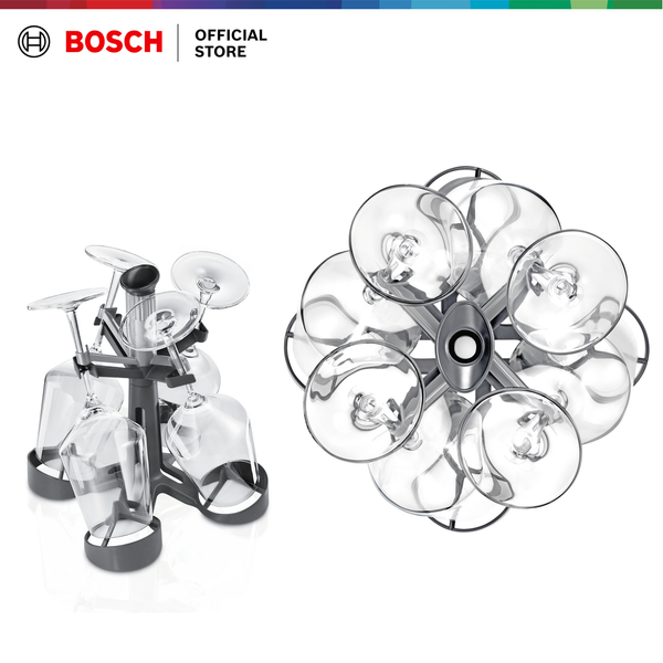 Giá đỡ ly rượu dùng cho máy rửa chén (4 ly)