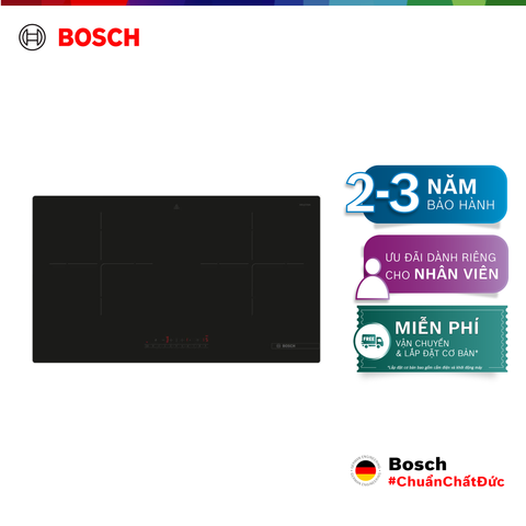 Bếp từ Bosch 2 vùng nấu PMI82566VN - Series 4 (78cm)