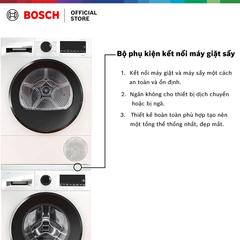 Bộ dụng cụ xếp chồng để căn chỉnh an toàn máy sấy quần áo trên máy giặt