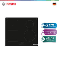 Bếp từ Bosch 3 vùng nấu PWP611BB5E - Series 4 (60cm)