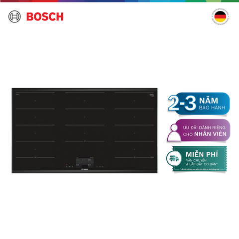 Bếp từ linh hoạt 5 vùng nấu Bosch PXX975KW1E - Series 8