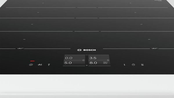 Bếp từ Bosch linh hoạt 4 vùng nấu PXY601JW1E - Series 8 (60cm)