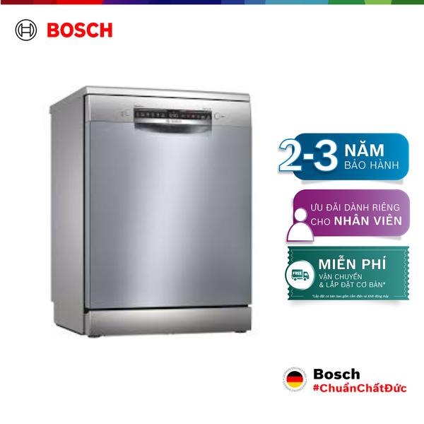 Máy Rửa Chén Bát Độc Lập Bosch 13 bộ SMS4ECI26E - Series 4