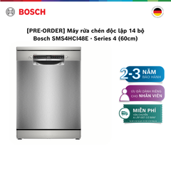 Máy rửa chén độc lập 14 bộ Bosch SMS4HCI48E - Series 4 (60cm)