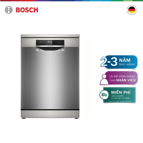 Máy Rửa Chén Bát Độc Lập 14 Bộ Bosch SMS8YCI01E - Series 8 (60cm)
