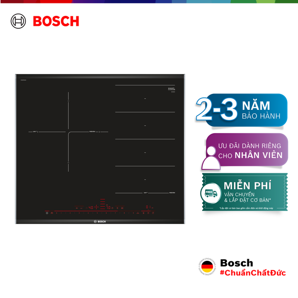 Bếp từ Bosch đa vùng nấu PXJ675DC1E - Series 8 (60cm)
