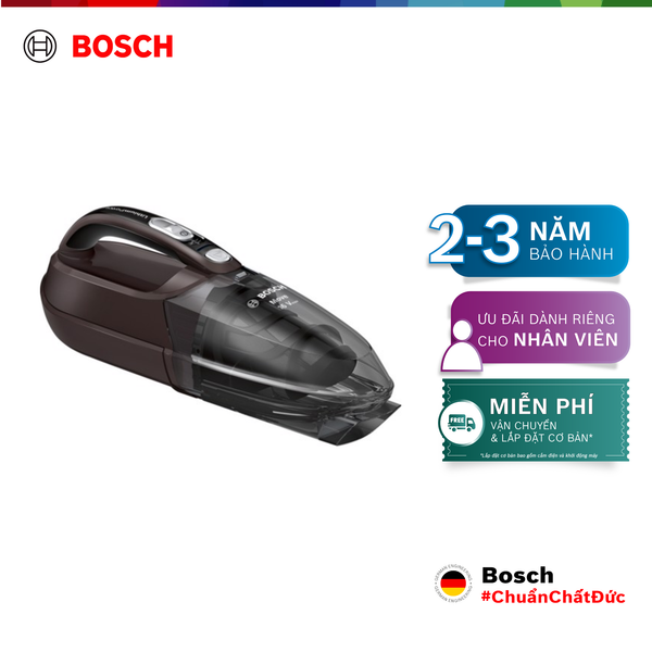 Máy hút bụi cầm tay không dây Bosch BHN16L 14.4V - Nâu