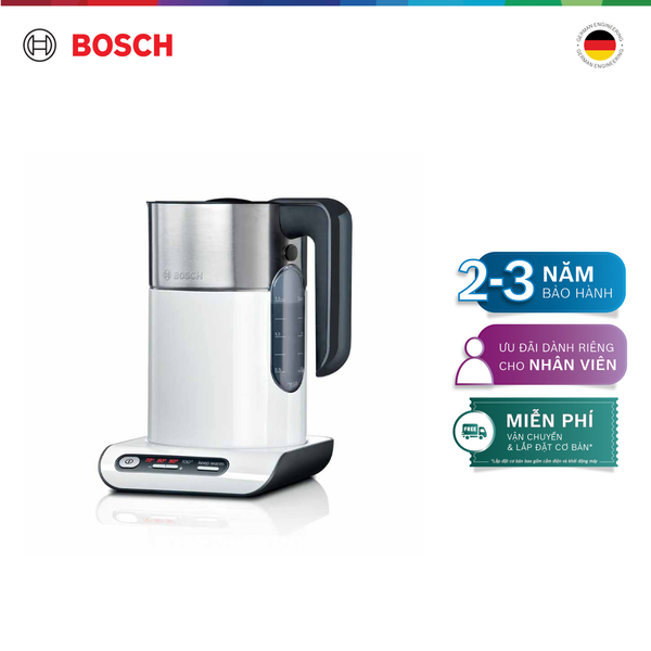 Ấm siêu tốc Bosch TWK8611P dung tích 1.5L
