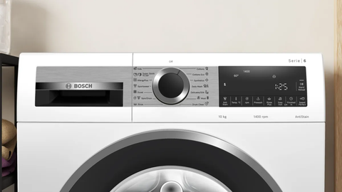 Máy giặt cửa trước Bosch 10kg WGG25400SG - Series 6 (trắng)