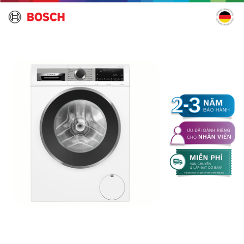 Máy giặt cửa trước Bosch 10kg WGG25400SG - Series 6 (trắng)
