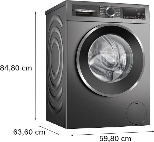 Máy giặt cửa trước Bosch 10kg WGG25401SG - Series 6