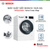 Máy giặt sấy Bosch 10/6Kg WNA254U0SG - Series 6