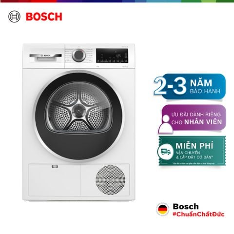 Máy sấy bơm nhiệt 9Kg Bosch WQG24200SG - Series 6