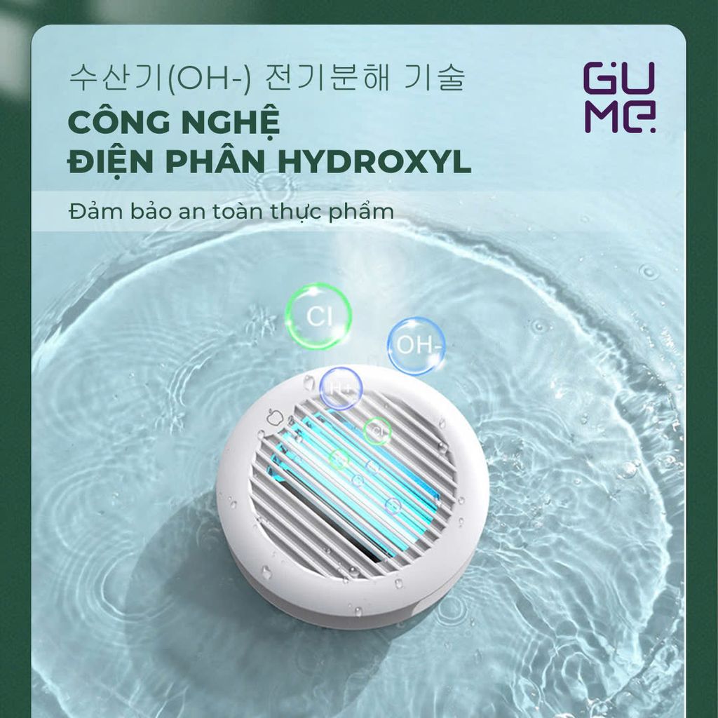 MÁY KHỬ KHUẨN GUME GM-6996 GUME HÀN QUỐC - BẢO HÀNH 12 THÁNG