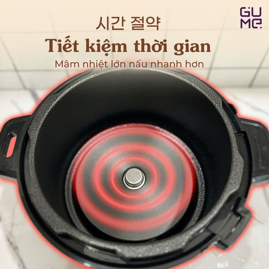 Nồi Áp Suất Đa Năng GUME Hàn Quốc - GPC-2206 - Bảo Hành 12 Tháng