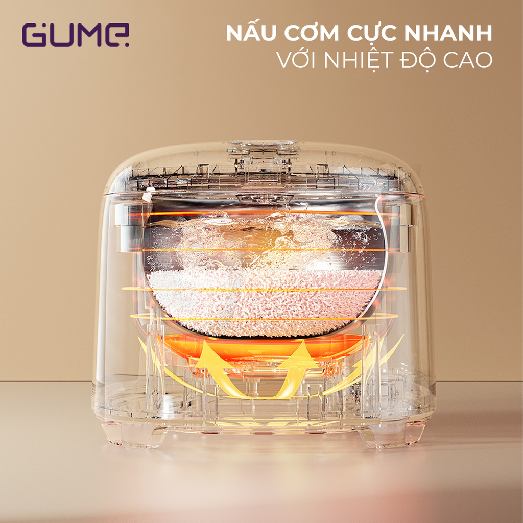 Nồi Cơm Điện Đa Năng GUME Hàn Quốc - GRC-12