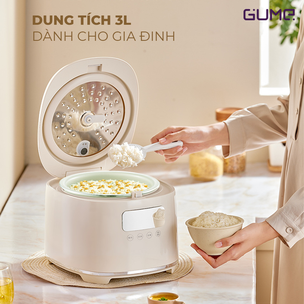 Nồi Cơm Điện Đa Năng GUME Hàn Quốc - GRC-12