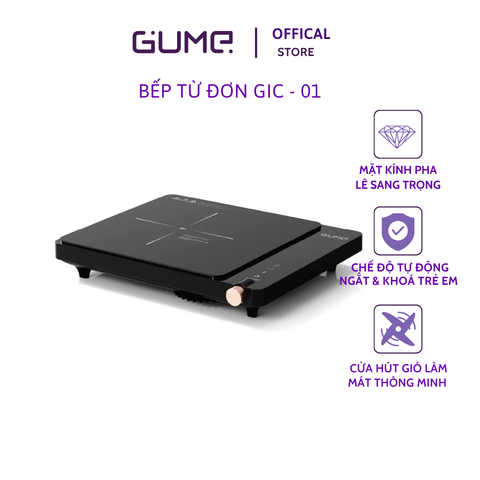  Bếp Từ Đơn GIC LITE-01 GUME Hàn Quốc - GIC-01- Bảo Hành 12 Tháng 