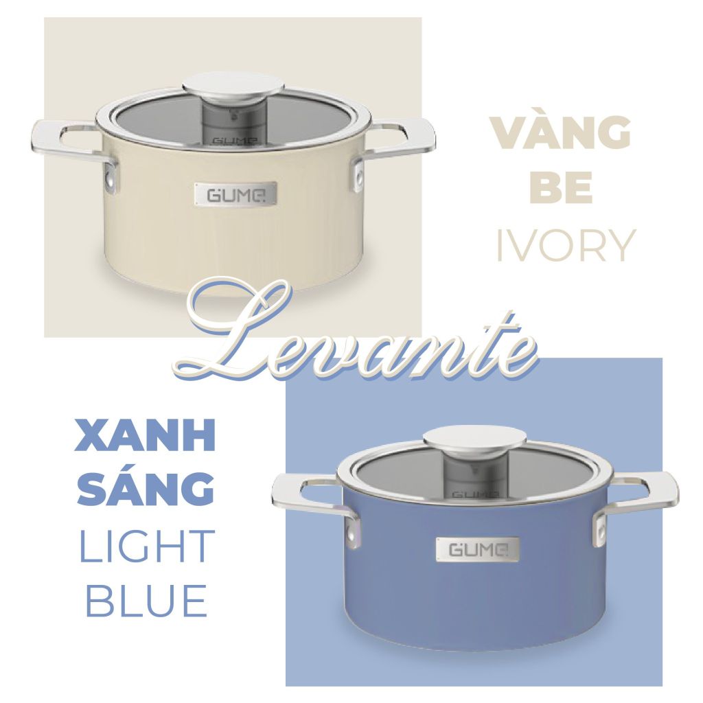 Bộ nồi Lavante 3 lớp liền khối GUME Hàn Quốc