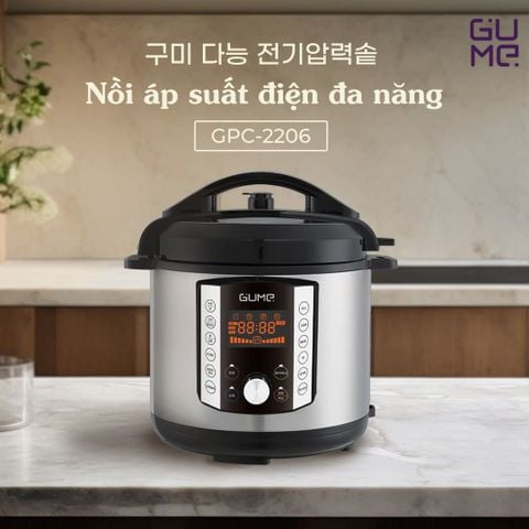  Nồi Áp Suất Đa Năng GUME Hàn Quốc - GPC-2206 - Bảo Hành 12 Tháng 