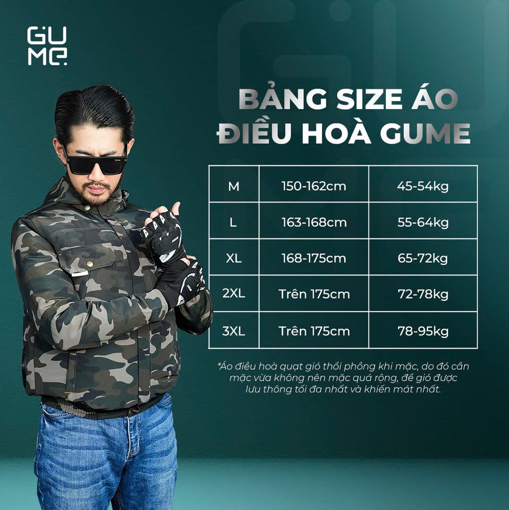 Áo điều hòa GUME ACG-26 Hàn Quốc Chống Tia UV - Bảo Hành 1 Đổi 1