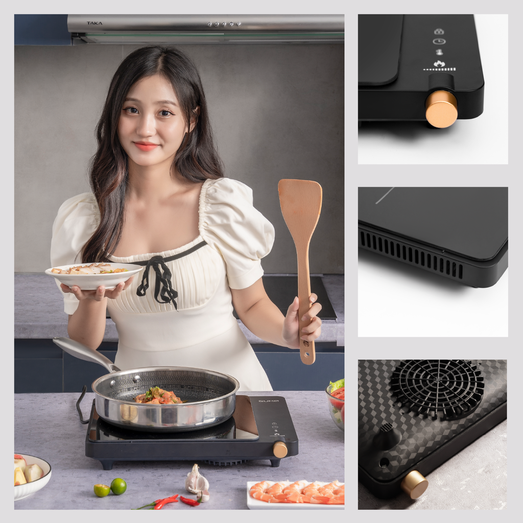 Bếp Từ Đơn GIC LITE-01 GUME Hàn Quốc - GIC-01- Bảo Hành 12 Tháng