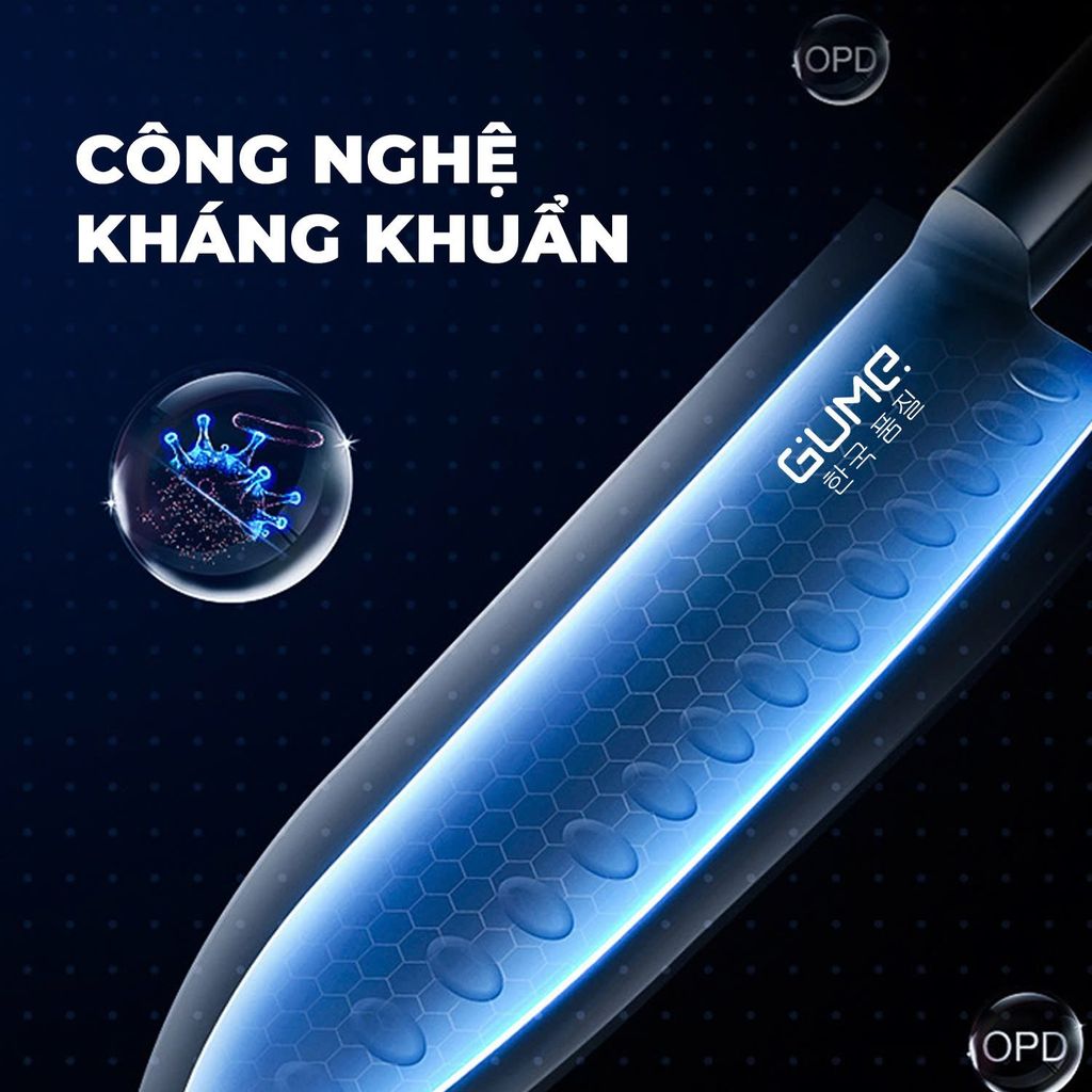 Bộ dao 4 món cao cấp GUME Hàn Quốc - GMK-23- Bảo Hành 1 đổi 1 trong 15 ngày