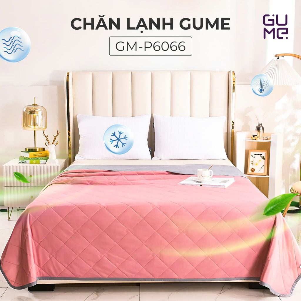 Chăn lạnh làm mát Chính Hãng GUME KOREA GM-P6066 - Lỗi 1 đổi 1 trong vòng 15 ngày