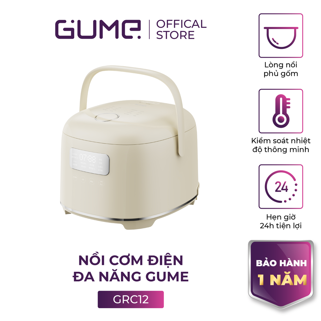 Nồi Cơm Điện Đa Năng GUME Hàn Quốc - GRC-12