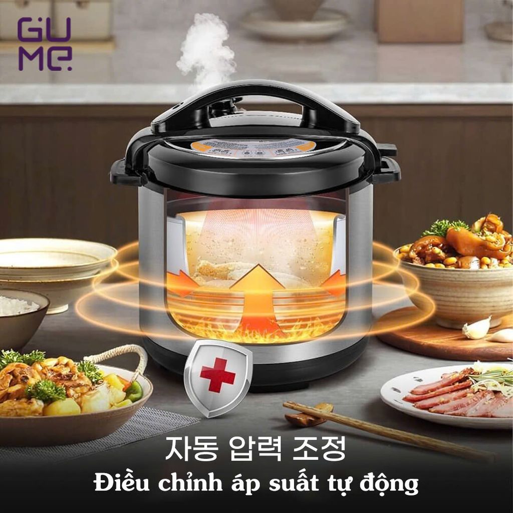 Nồi Áp Suất Đa Năng GUME Hàn Quốc - GPC-2206 - Bảo Hành 12 Tháng