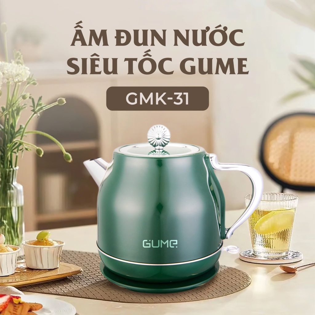 Ấm Đun Nước Siêu Tốc GUME GMEK-031/32 Hàn Quốc
