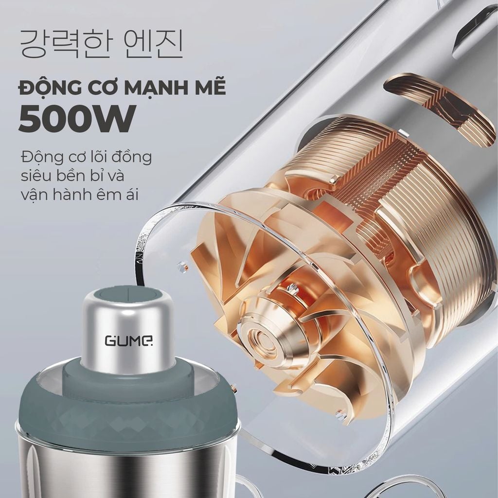 Máy xay thịt đa năng Gume Korea -GM-2252 - Bảo hành 12 tháng