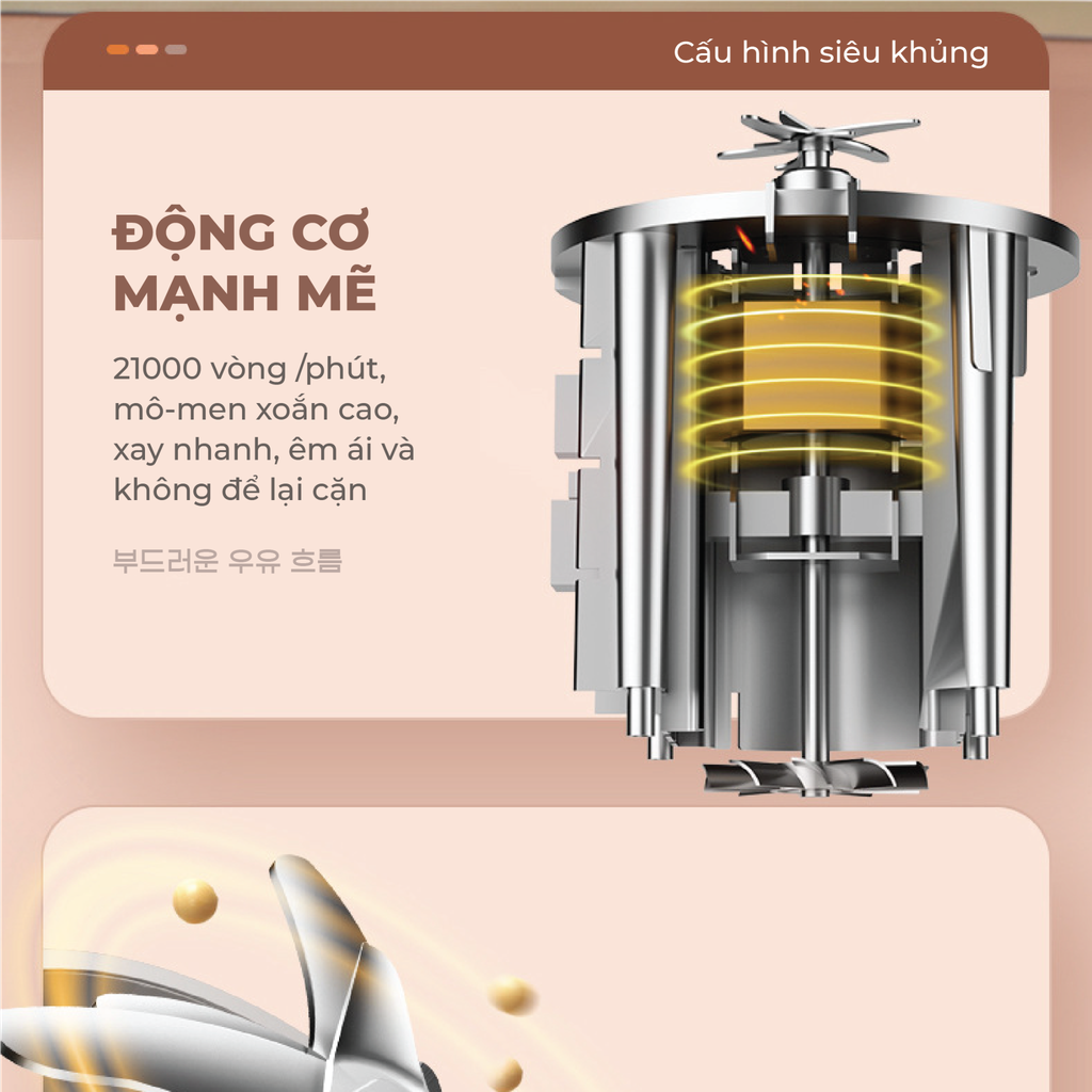 Máy Làm Sữa Hạt GUME Hàn Quốc - MSB-22 - Bảo Hành 12 Tháng