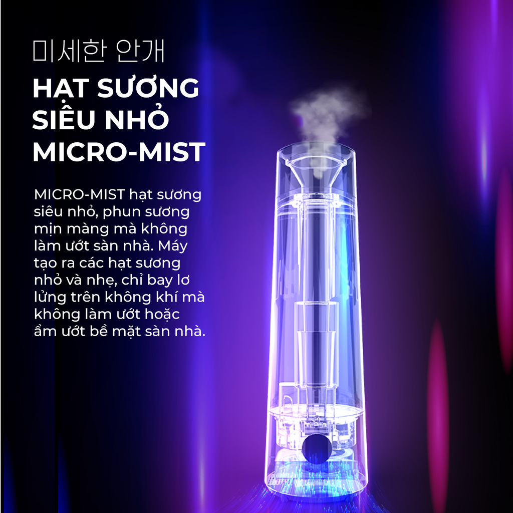 Máy phun sương cấp ẩm GUME GUH-52 - Chính hãng GUME KOREA