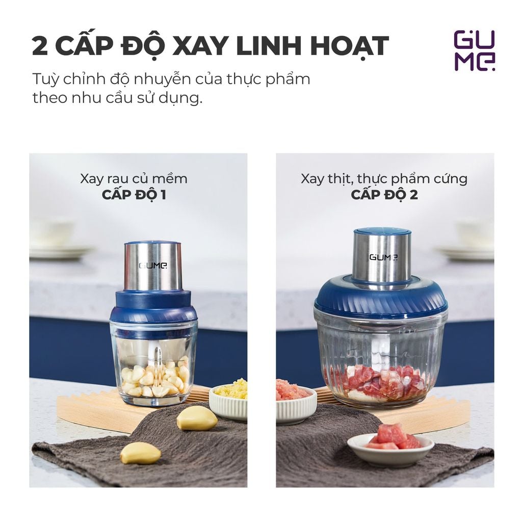 Máy xay thịt đa năng Gume Korea chính hãng GUME GM-2254 - Bảo hành 12 tháng